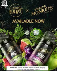 Flavour Beast X Twelve Monkeys 20mg /30ml