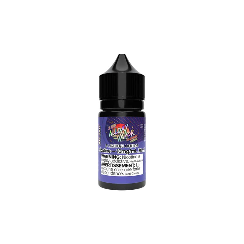 All day vapor salt nic E-liquid Cherry Code