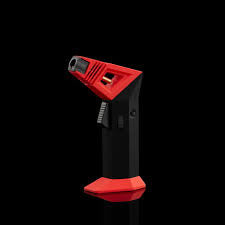 Black and Red Torch Lighter