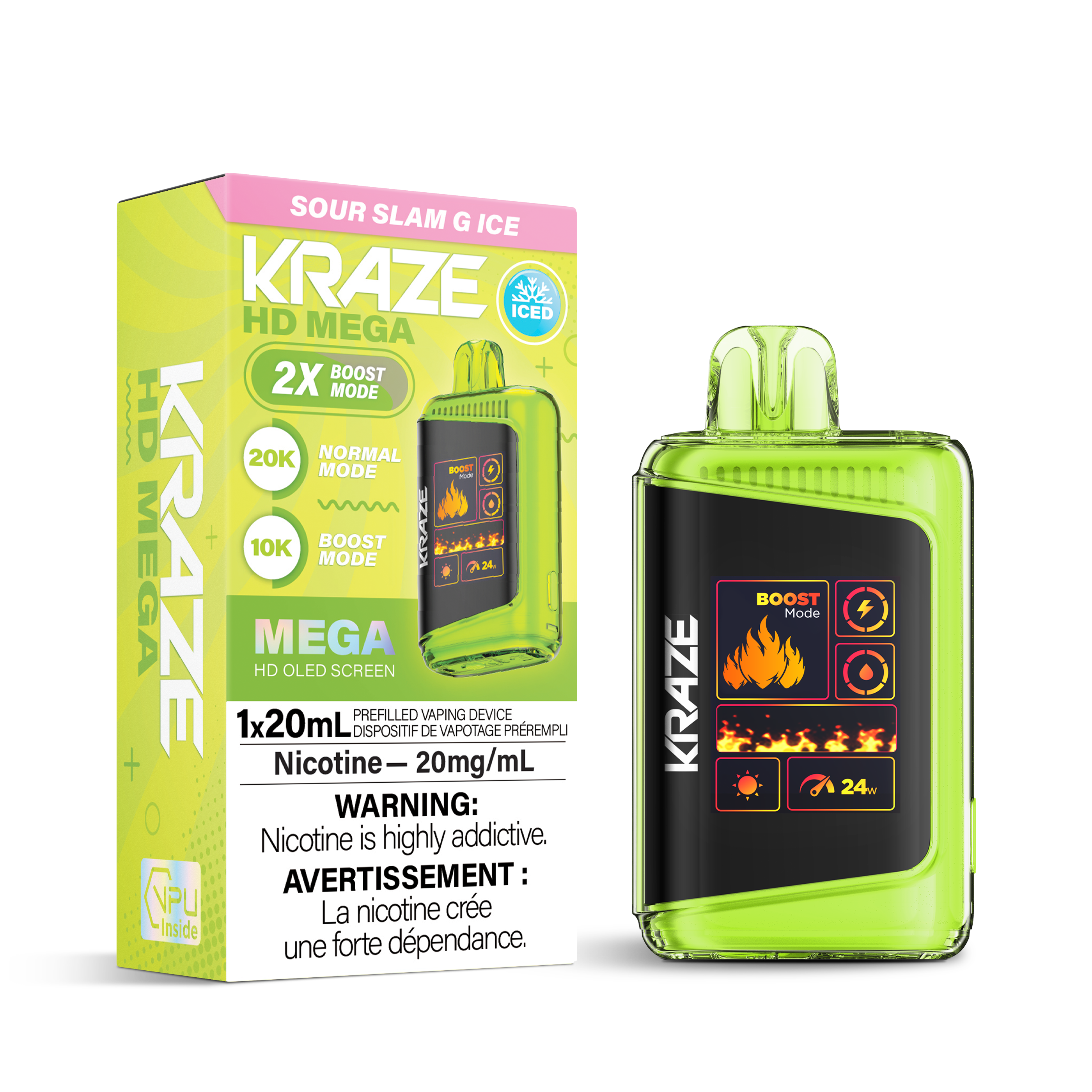 Kraze HD Mega 20k