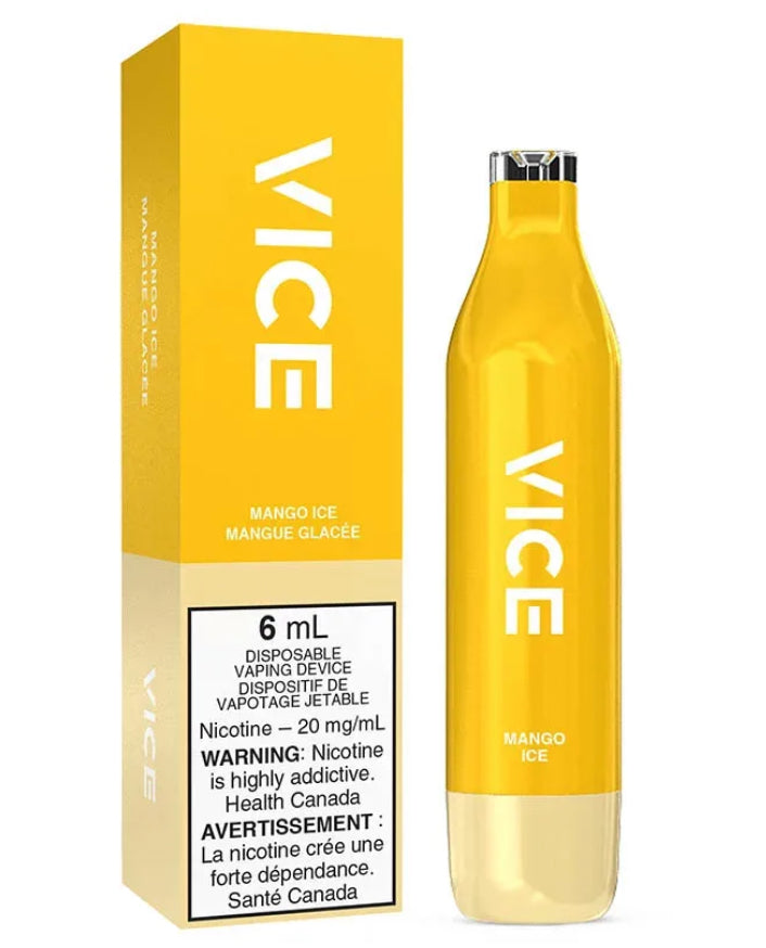 Vice 2500 puff disposable 20mg Mango ice