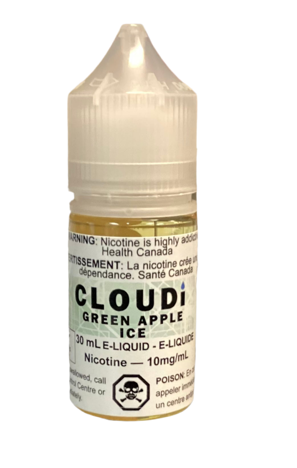 Cloudi E-Liquid Green Apple Ice