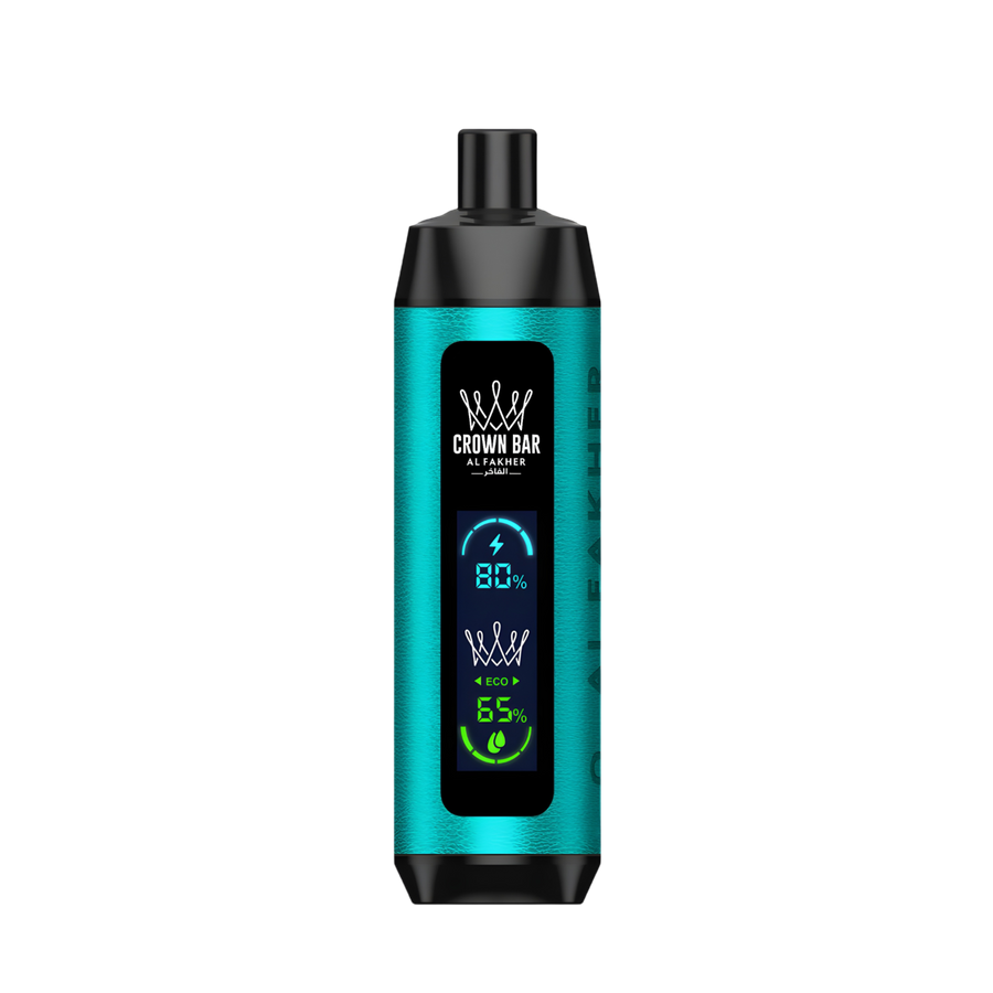 Crown-bar-Al-fakher-10k-pro-hookah-vape-disposable-mint