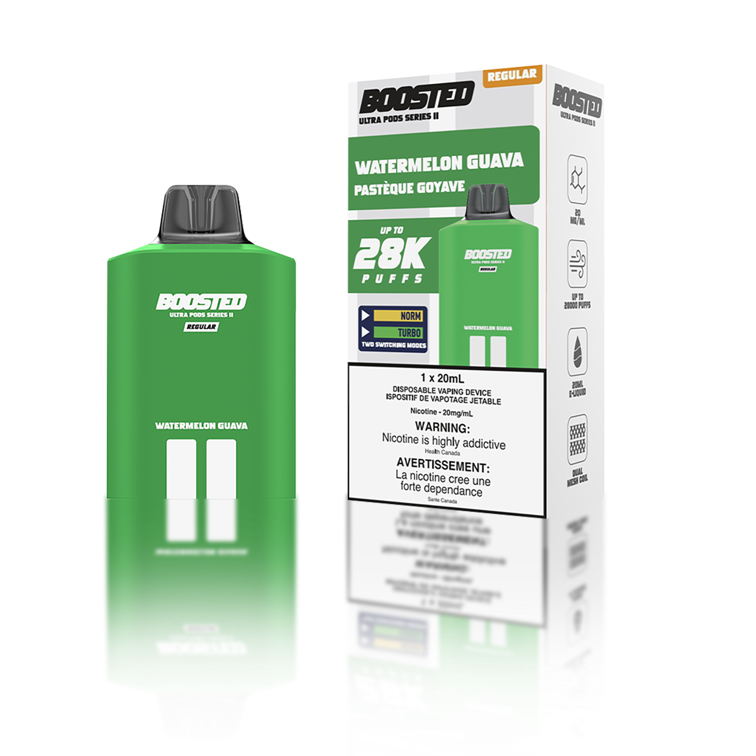 BOOSTED 28K Pods