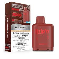 Drip’n-Level X-Pods-25000-Red Classic Ice