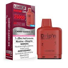 Drip’n-Pods-Level X-25000-Puffs-Classic Cherry