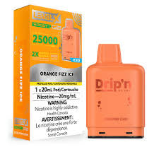 Drip’n-Pods-Level X-25000-Puffs-Orange Fizz Ice