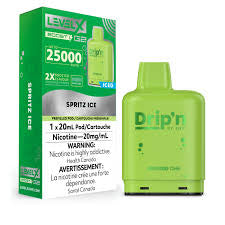 Drip’n-Pods-Level X-25000-Puffs-Spritz Ice