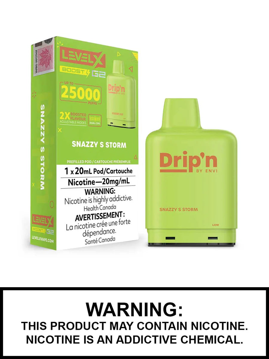 Drip’n 25k level x Pods-Snazzy S Storm