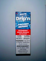 Drip’n E-Juice Frozen Series Raspberry Peach Mango Ice Blast