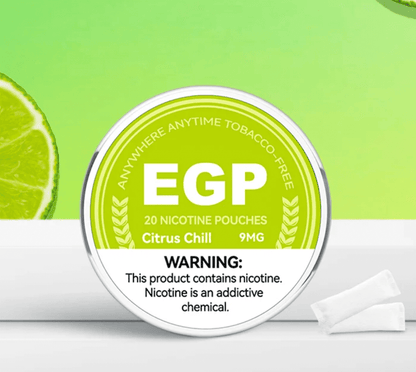 EGP Nicotine Pouches Citrus Chill 9mg