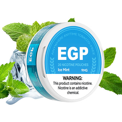 EGP Nicotine Pouches Ice Mint 9mg