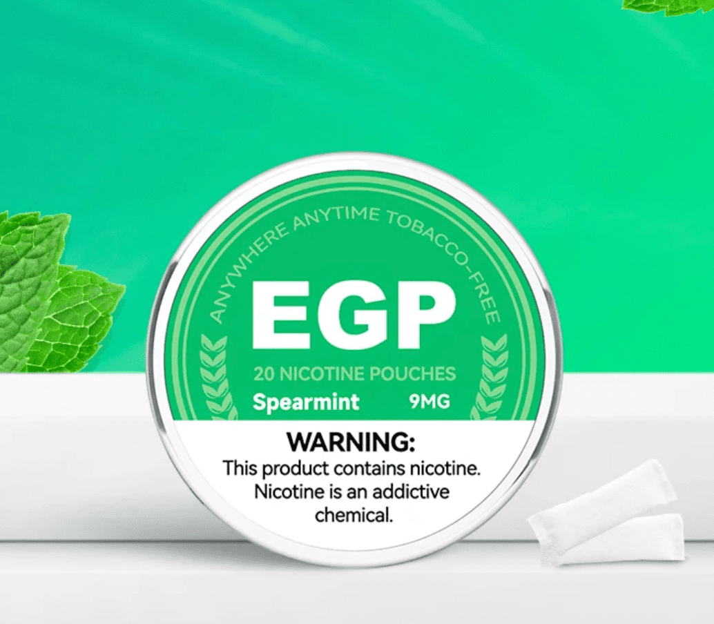 EGP Nicotine Pouches Spearmint 9mg