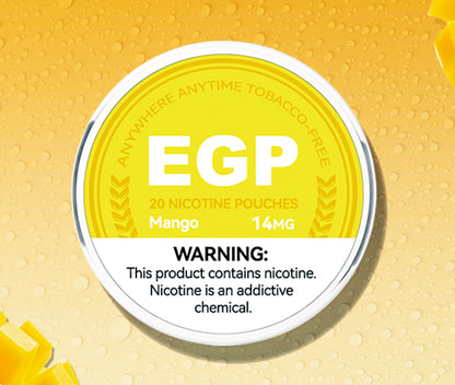 EGP Nicotine Pouches 14mg Mango