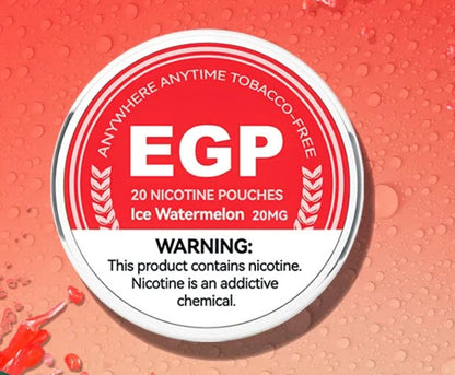 EGP- Nicotine Pouches-20mg- Watermelon Ice