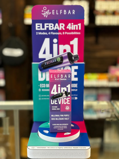 Elf bar 4 in 1-Device-Millenial Pink Purple