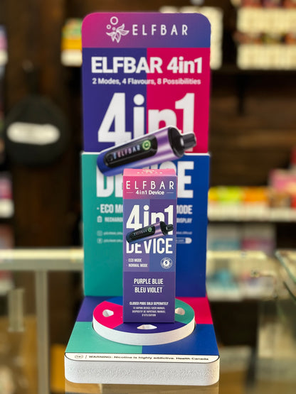 Elf bar 4 in 1-Device-Purple Blue