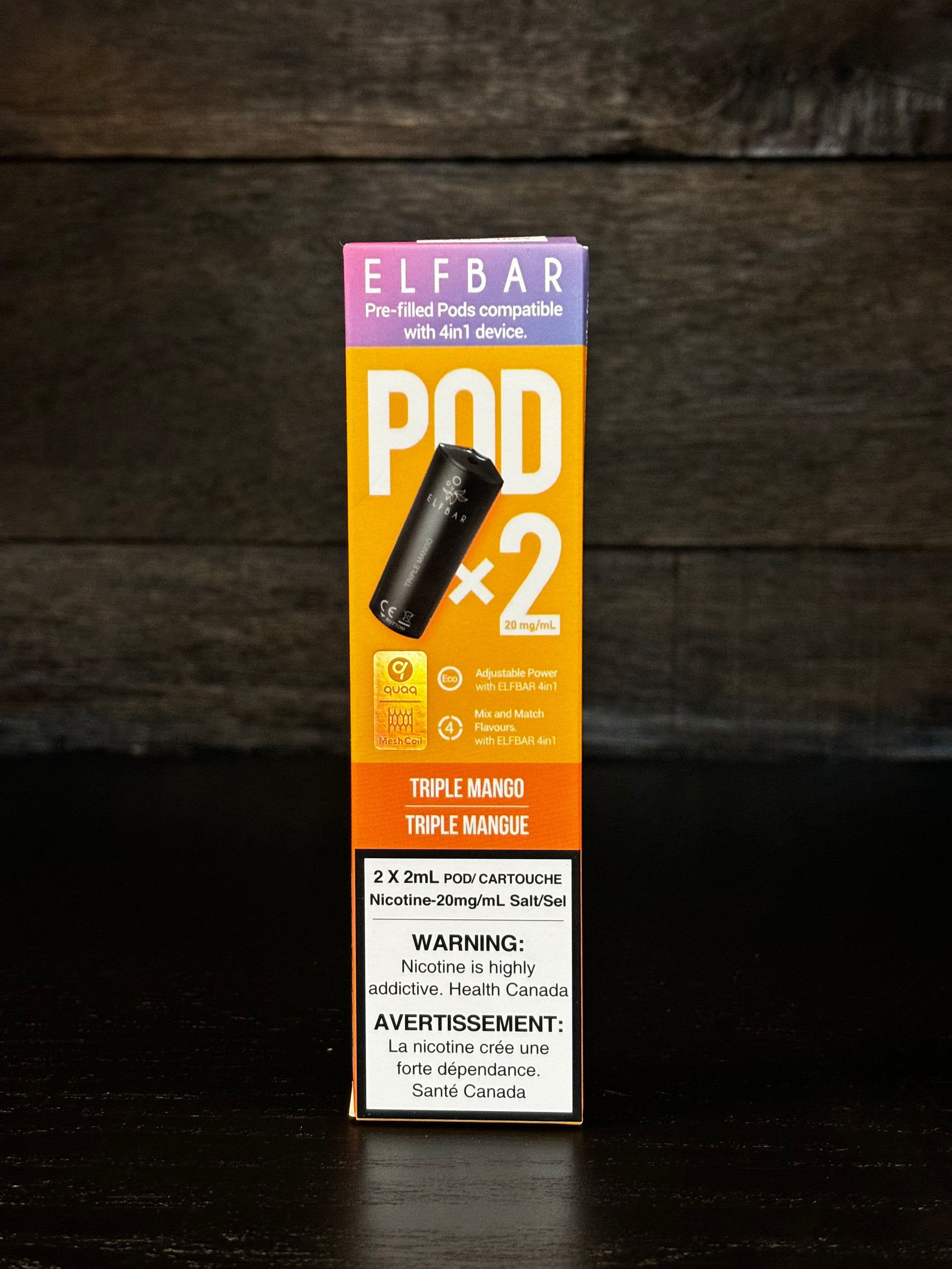 elfbar 4 in 1 pods Elf Bar 4 in 1 Pods (2 Pack) | Blueberry Sour Raspberry main image 1