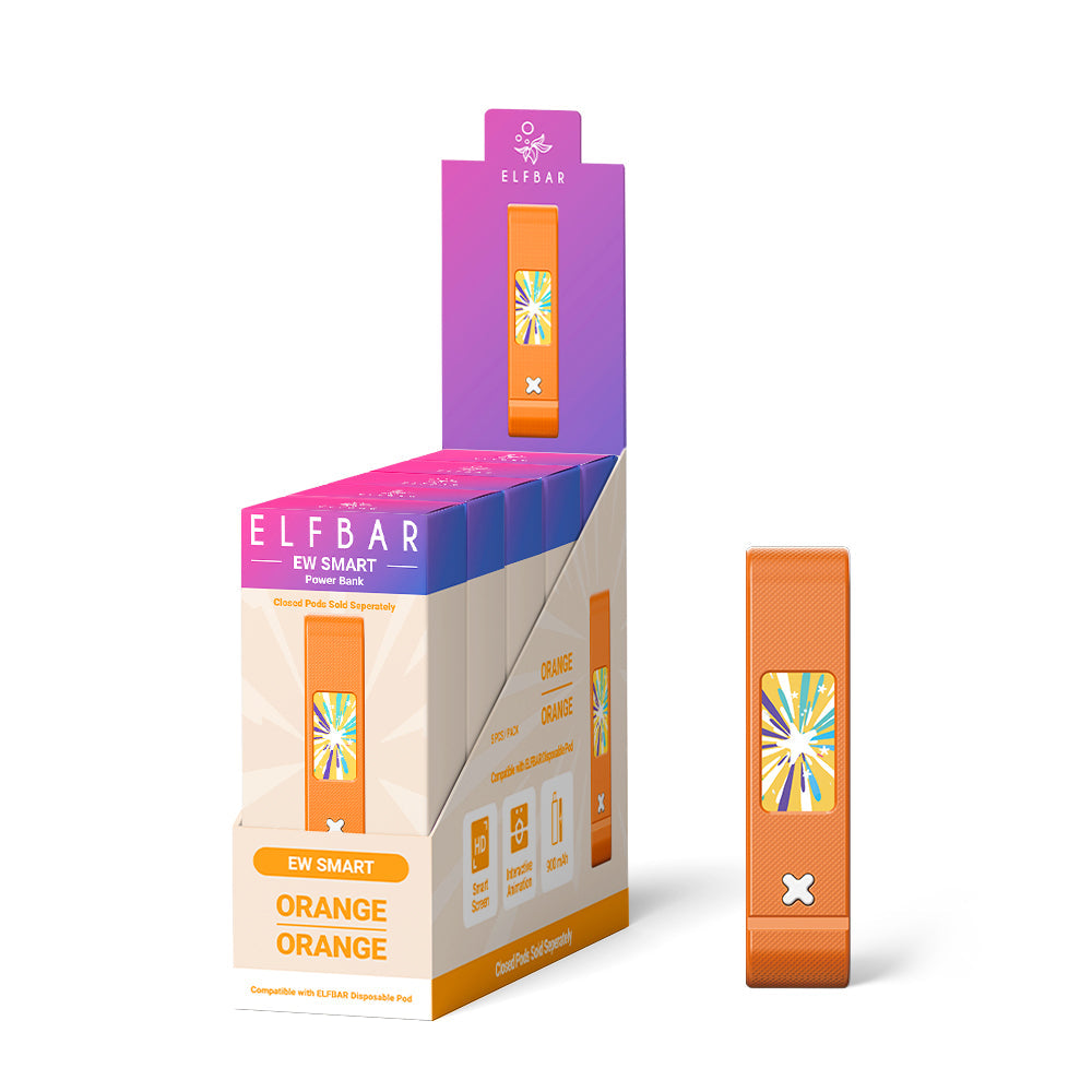 Elfbar EW Batteries Orange Smart With Screen