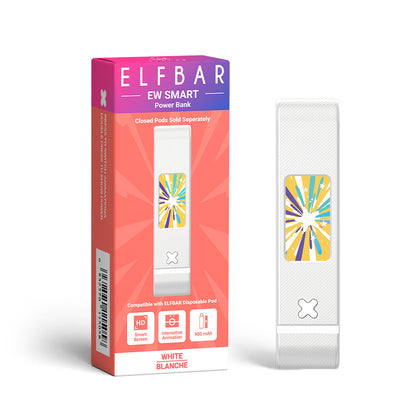 Elfbar EW Batteries White Smart With Screen