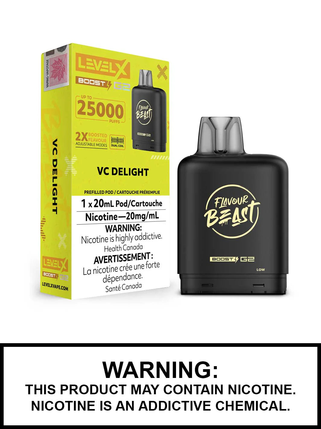 Flavour Beast Level X - Boost G2 25k Pods