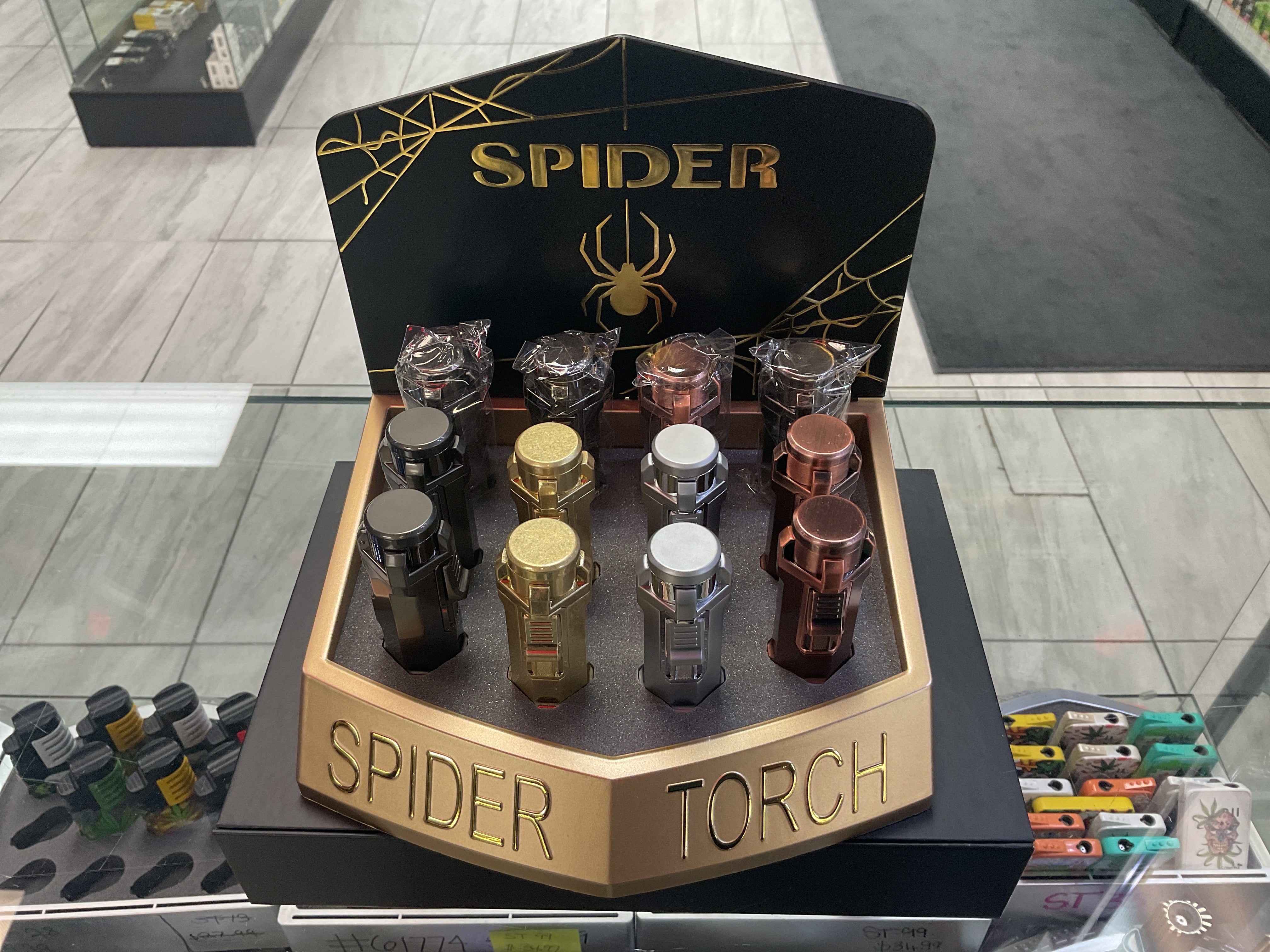 Spider torch