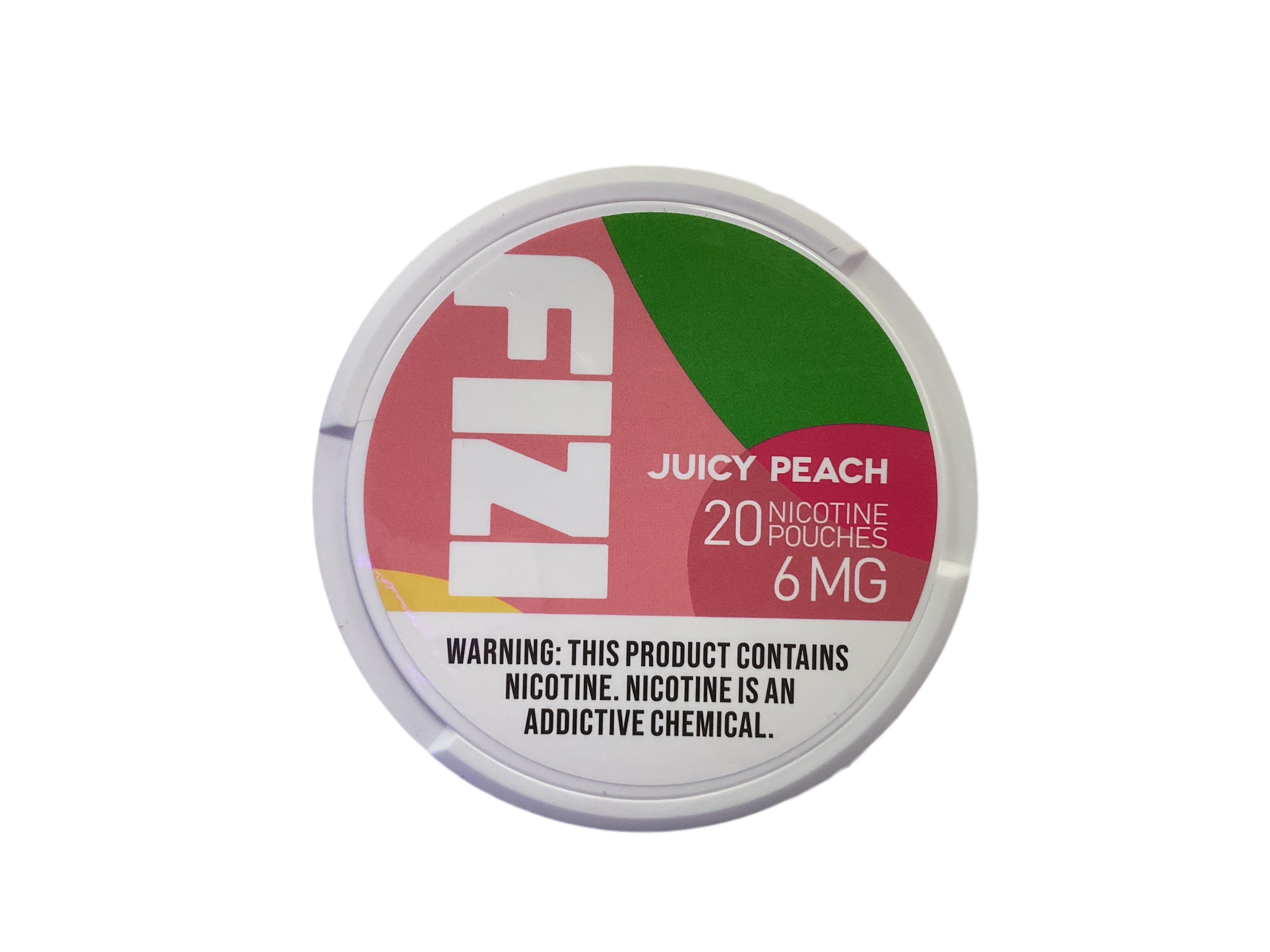 Fizi-Nicotine Pouches-6mg-Juicy Peach-Dry