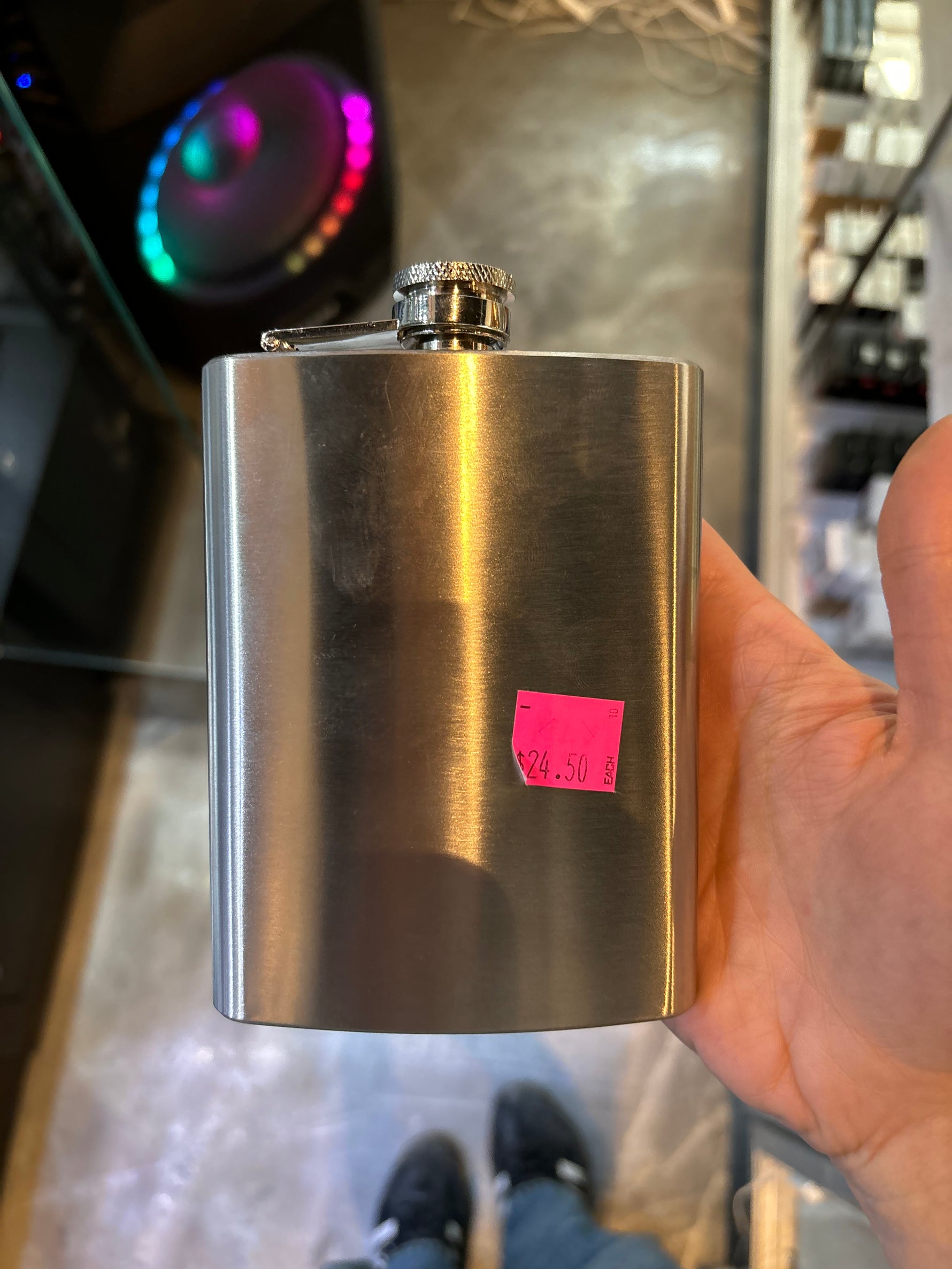Flask-Silver
