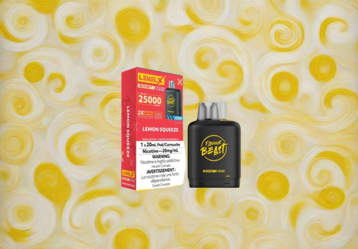 Flavour Beast G2 Level X Pod, Lemon Squeeze