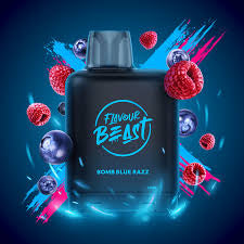 Flavour Beast Level-X Boost G2 25k Pods Bomb Blue Razz