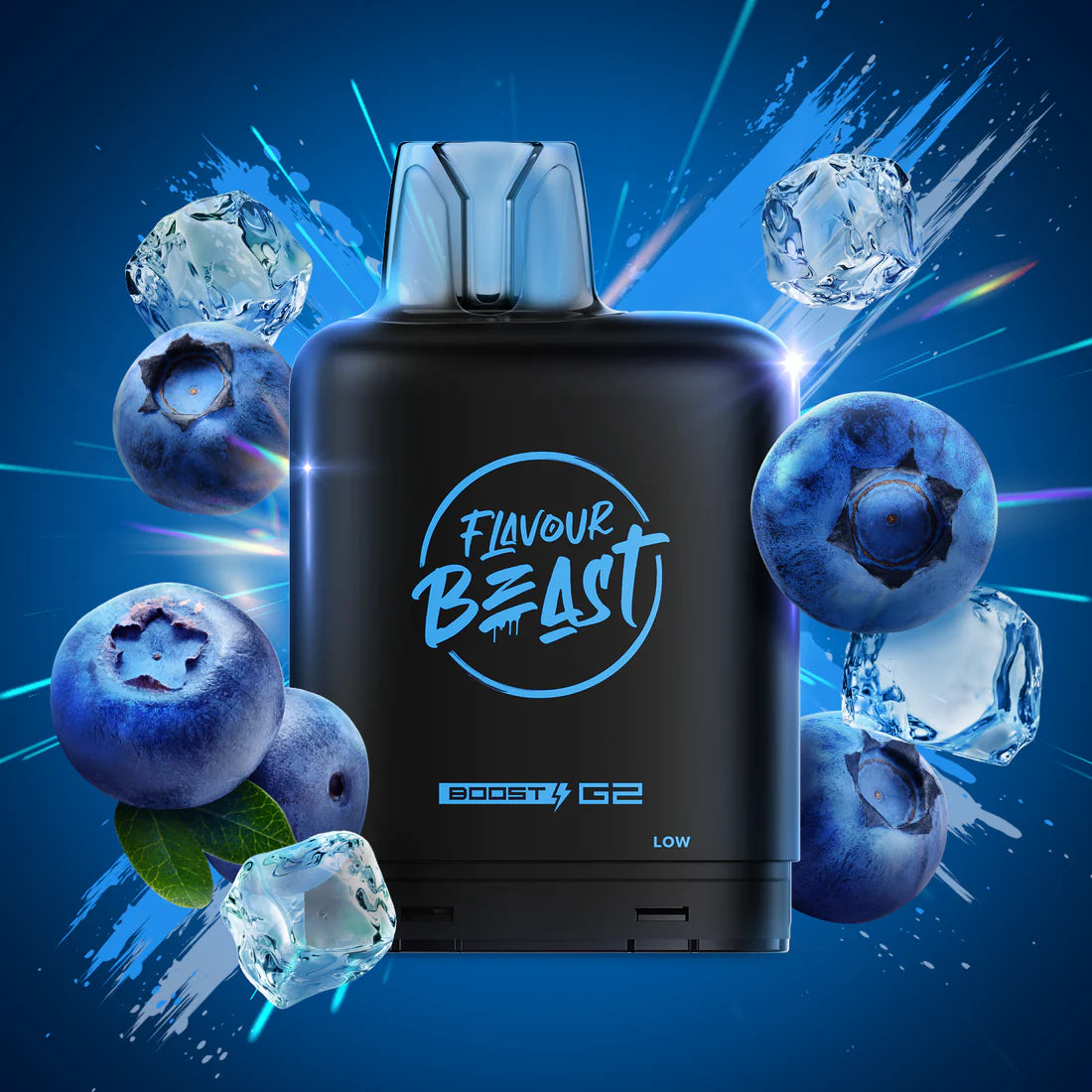 Flavour Beast Level-X Boost G2 25k Pods Boss Blueberry