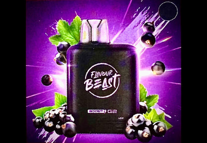 Flavour Beast Level-X Boost G2 25k Pods Bumpin Blackcurrant 