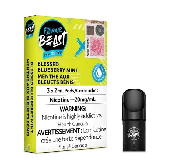 Flavour Beast Pods Blessed Blueberry Mint