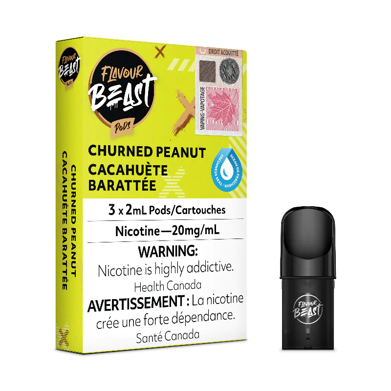 Flavour Beast Pods Churned Peanut