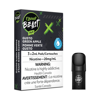 Flavour Beast Pods Gusto Green Apple