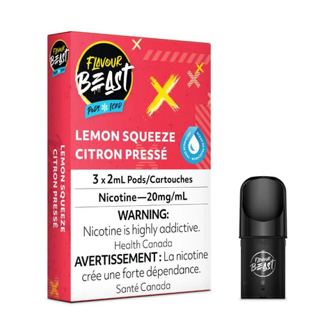 Flavour Beast Pods Lemon Squeeze