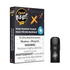 Flavour Beast Pods Mad Mango Peach