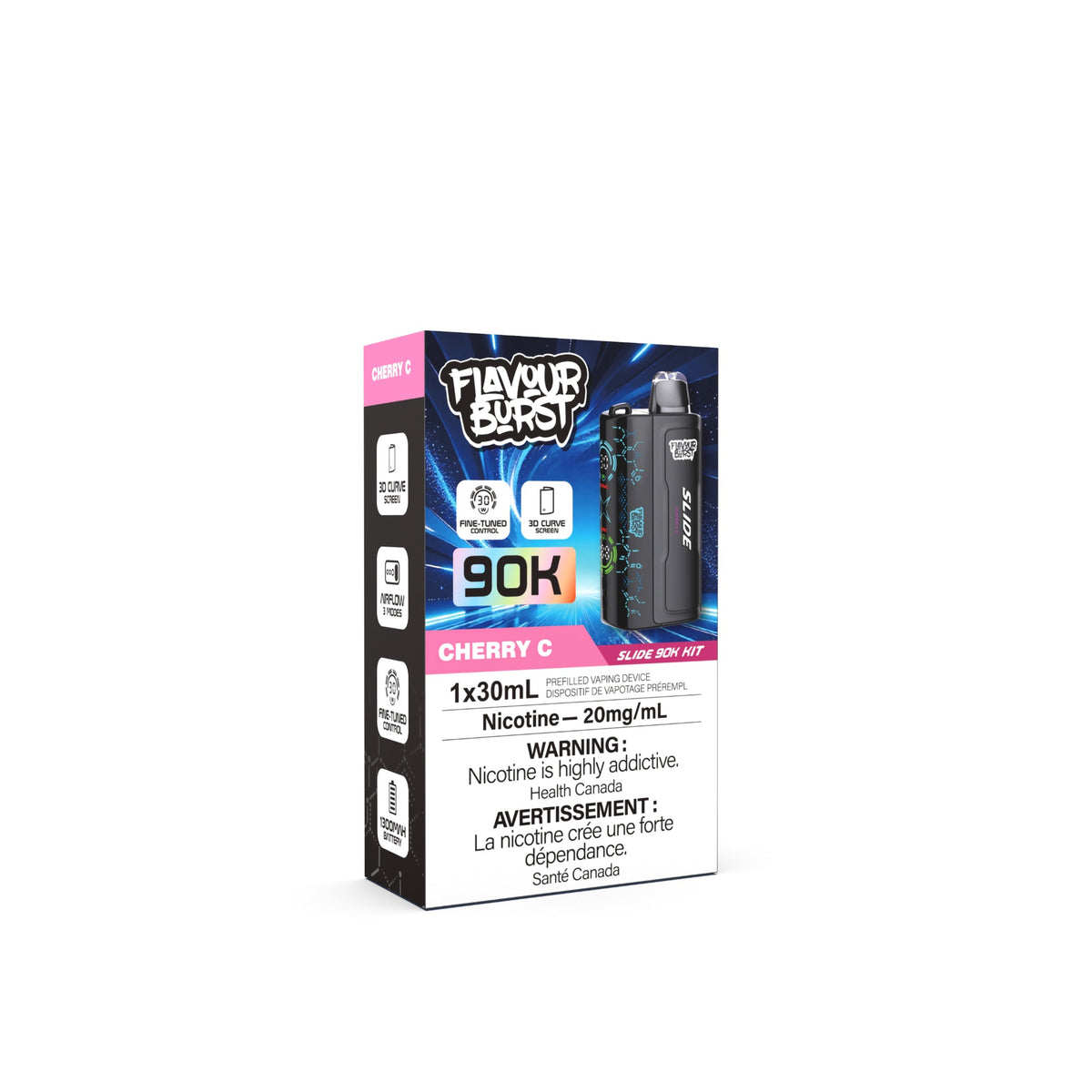 Flavour Burst Slide 90K Disposable Vape