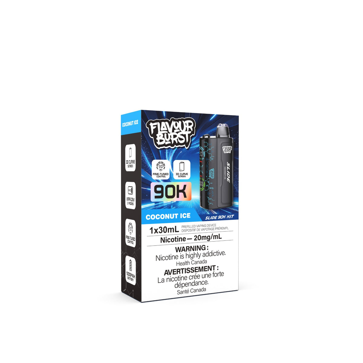 Flavour Burst Slide 90K Disposable Vape