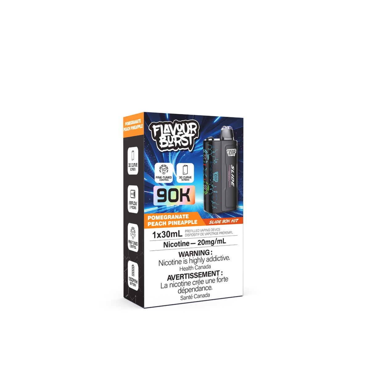 Flavour Burst Slide 90K Disposable Vape