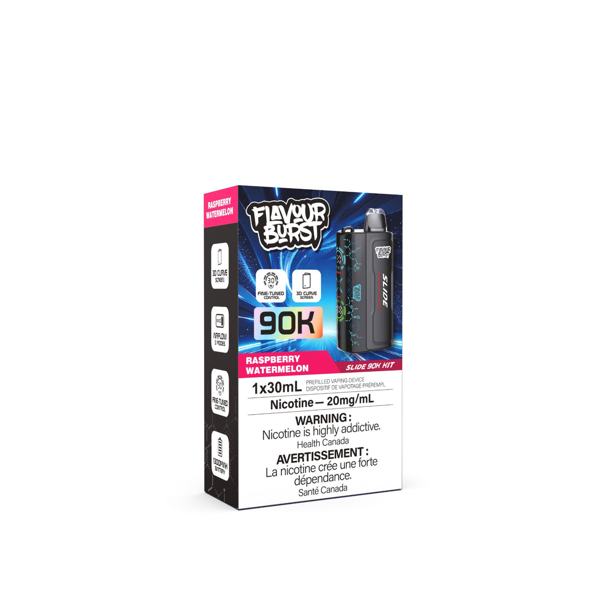 Flavour Burst Slide 90K Disposable Vape