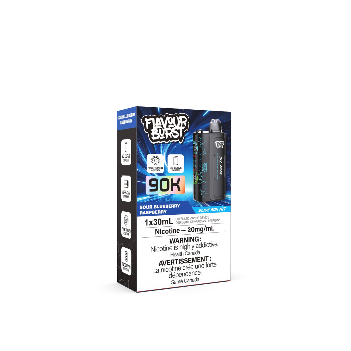 Flavour Burst Slide 90K Disposable Vape