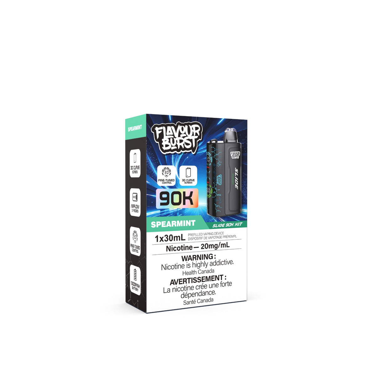 Flavour Burst Slide 90K Disposable Vape