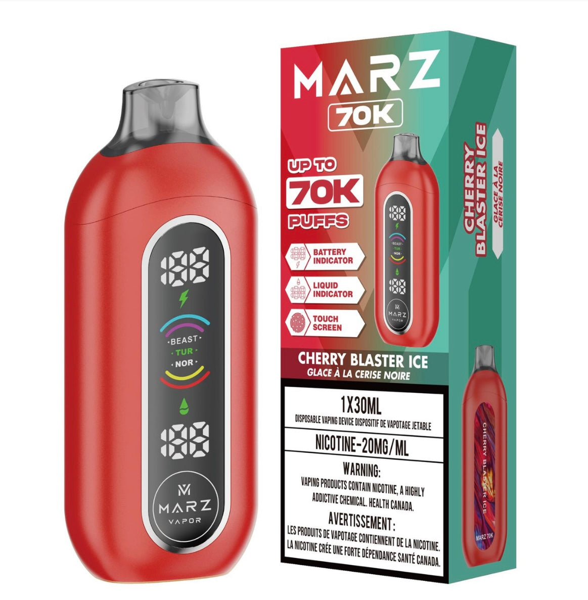 MARZ 70K Vape Zone & Smokers Accessories MARZ 70K Vape Zone & Smokers Accessories