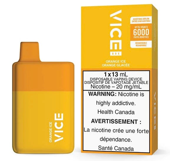 Vice 6000 puff disposable Orange ice