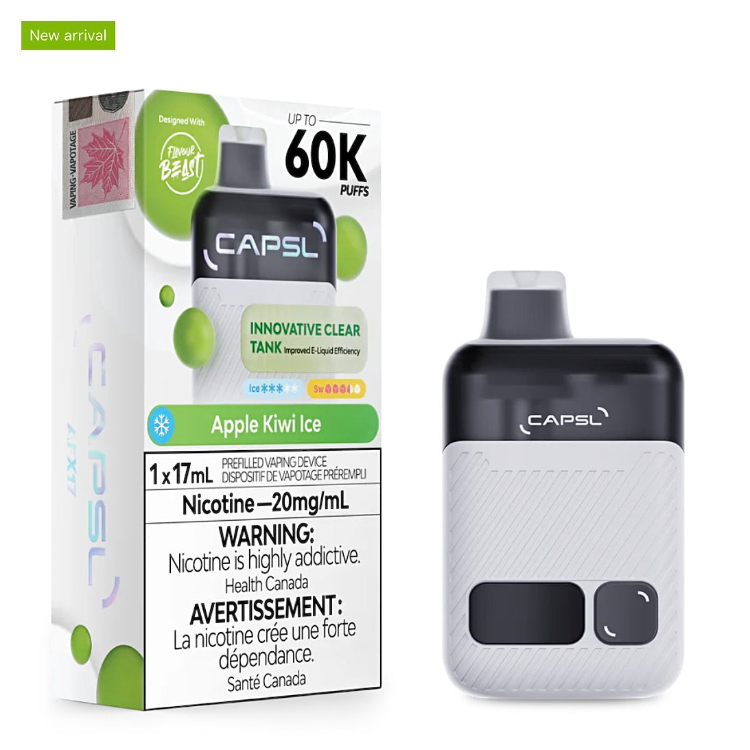 Flavour Beast Capsl 60k