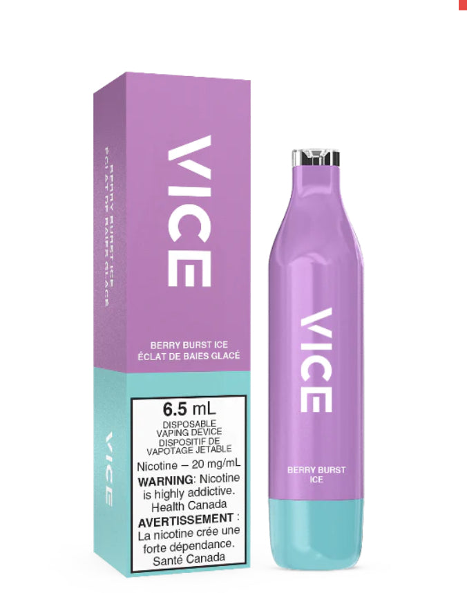 Vice 2500 puff disposable 20mg Berry Burst ice