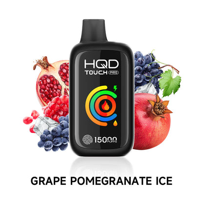 HQD Touch Pro 15000 Puffs Disposables Grape Pomegranate Ince