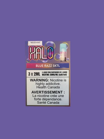 Halo Pod, Blue Razz Sktl
