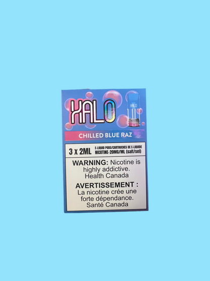 Halo Pod, Chilled Blue Raz